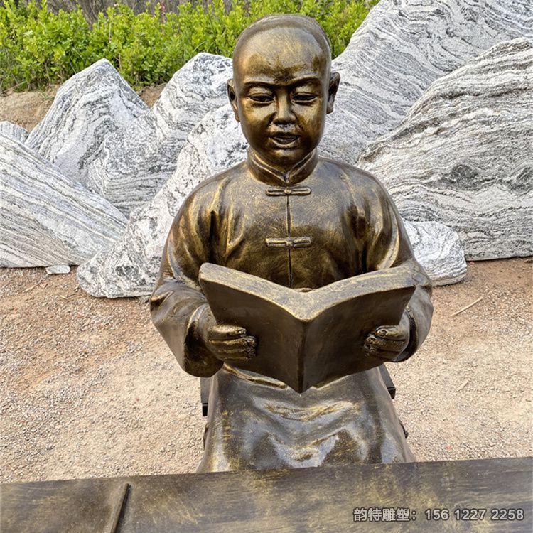 古代讀書(shū)人物雕塑05 古代讀書(shū)人物雕塑05